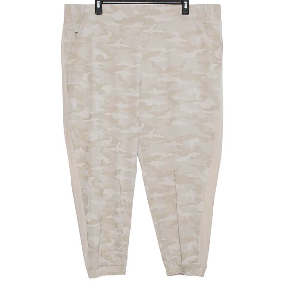 NWT Athleta Pants Brooklyn Camo Jogger Pull On Athleisure Athletic Activewear 26 - Picture 1 of 6